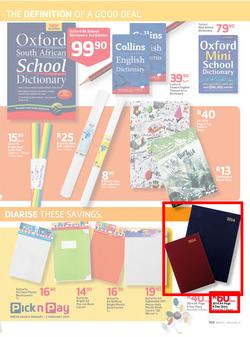 Pick N Pay : Save On Back To School Gear (6 Jan - 2 Feb 2014), page 5