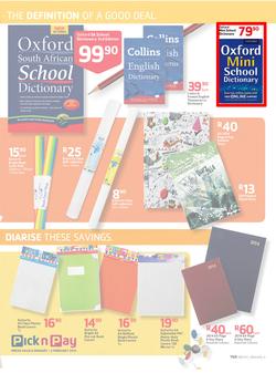Pick N Pay : Save On Back To School Gear (6 Jan - 2 Feb 2014), page 5