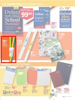 Pick N Pay : Save On Back To School Gear (6 Jan - 2 Feb 2014), page 5