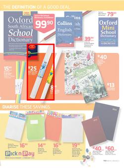 Pick N Pay : Save On Back To School Gear (6 Jan - 2 Feb 2014), page 5