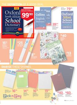 Pick N Pay : Save On Back To School Gear (6 Jan - 2 Feb 2014), page 5