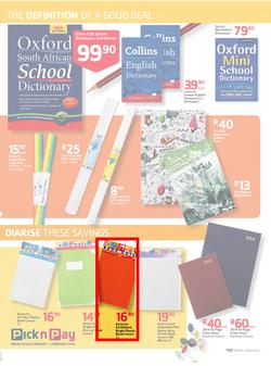 Pick N Pay : Save On Back To School Gear (6 Jan - 2 Feb 2014), page 5