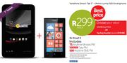 Vodafone Smart Tab 7"+ Nokia Lumia 520 Smartphone-On Smart S