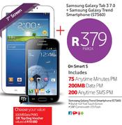 Samsung Galaxy Tab 3 7.0+Galaxy Trend Smartphone S7560-On Smart S
