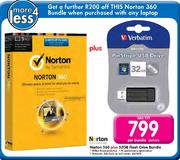 Norton 360 Plus 32GB Flash Drive Bundle-Per Bundle