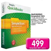 EasyBiz Quick Books Simple Start 2014