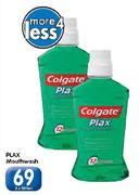 Plax Mouthwash-2x500ml