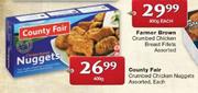 Country Fair Crumbed Chicken Breast Fillets Assorted-400g Each
