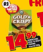 Robertsons Gold 'N Crispy Coating-200gm