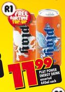 Play Power Energy Drink-440ml Each,
