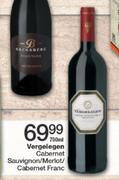 Vergelegen Cabernet Sauvignon/Merlot/Cabernet Franc-750ml