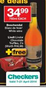 Boschendal Blanc De Noir/White Wine-750ml Each
