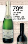 Odd Bins Bin 15 Methode Cap Classique Brut-750ml