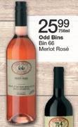 Odd Bins Bin 66 Merlot Rose-750ml
