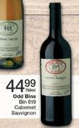 Odd Bins Bin 819 Cabernet Sauvignon-750ml