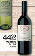 Odd Bins Bin 511 Merlot-750ml