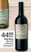 Odd Bins Bin 819 Cabernet Sauvignon-750ml