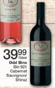 Odd Bins Bin 921 Cabernet Sauvignon/Shiraz-750ml