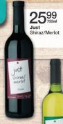 Just Shiraz/Merlot-750ml