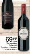 Vergelegen Cabernet Sauvignon/Merlot/Cabemet Franc-750ml