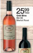 Odd Bins 66 Merlot Rose-750ml