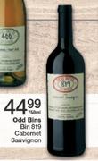 Odd Bins Bin 819 Cabemet Sauvignon-750ml