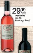 Odd Bins Bin 56 Pinotage Rose-750ml