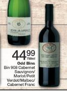 Odd Bins Bin 908 Cabernet Sauvignon/Merlot/Petit Verdot/Malbec/Cabernet Franc-750ml