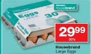 Housebrand Large Eggs-30's
