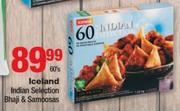 Iceland Indian Selection Bhaji & Samoosas- 60's