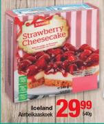 Iceland Aarbeikaaskoek- 540g