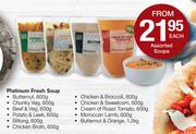 Platinum Fresh Soups-Each