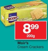 Moir's Cream Crackers-200g