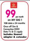Huawei LTE/3G Sharing Adapter AF23+Wi-Fi Range Extender WS322-On My Gig 1
