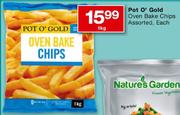 Pot O'Gold Oven Bake Chips Assorted-1kg Each