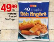 Iceland Breaded Fish Fingers-1kg