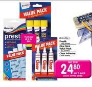 Bostik Clear Adhesive 25ml-Per 3 Pack