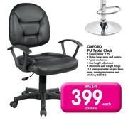 Oxford PU Typist Chair-Each