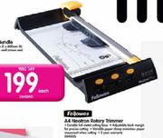 Fellowes A4 Neotron Rotery Trimmer-Each