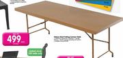 Deluxe Steel Folding Canteen Table-Each