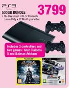 PS3 500GB Bundle