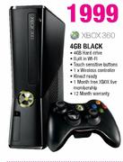 Xbox 360 4GB Black