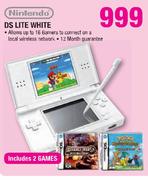Nintendo DS Lite White