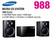 Samsung Micro CD System(MM-E320)
