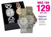 Digitime Watch Sets Assorted-Per Set