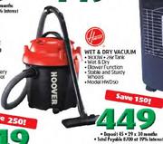 Hoover Wet & Dry Vacuum(HWD50)