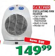 Goldair Oscillating Fan Heater(117)