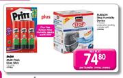 Pritt Multi-Pack Glue Stick Rubson Stop Humidity Deer Bundelvice-P