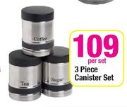 3 Piece Canister Set