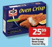 Sea Harvest Oven Crisp Assorted-400g Each